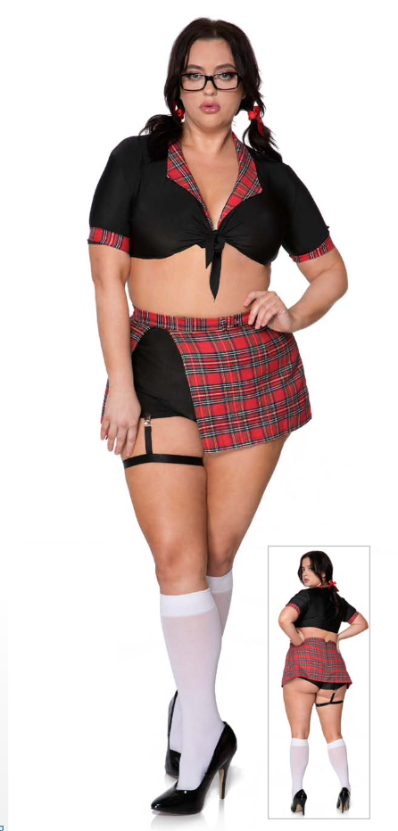 Sexy Plaid School Girl (25106/Q)