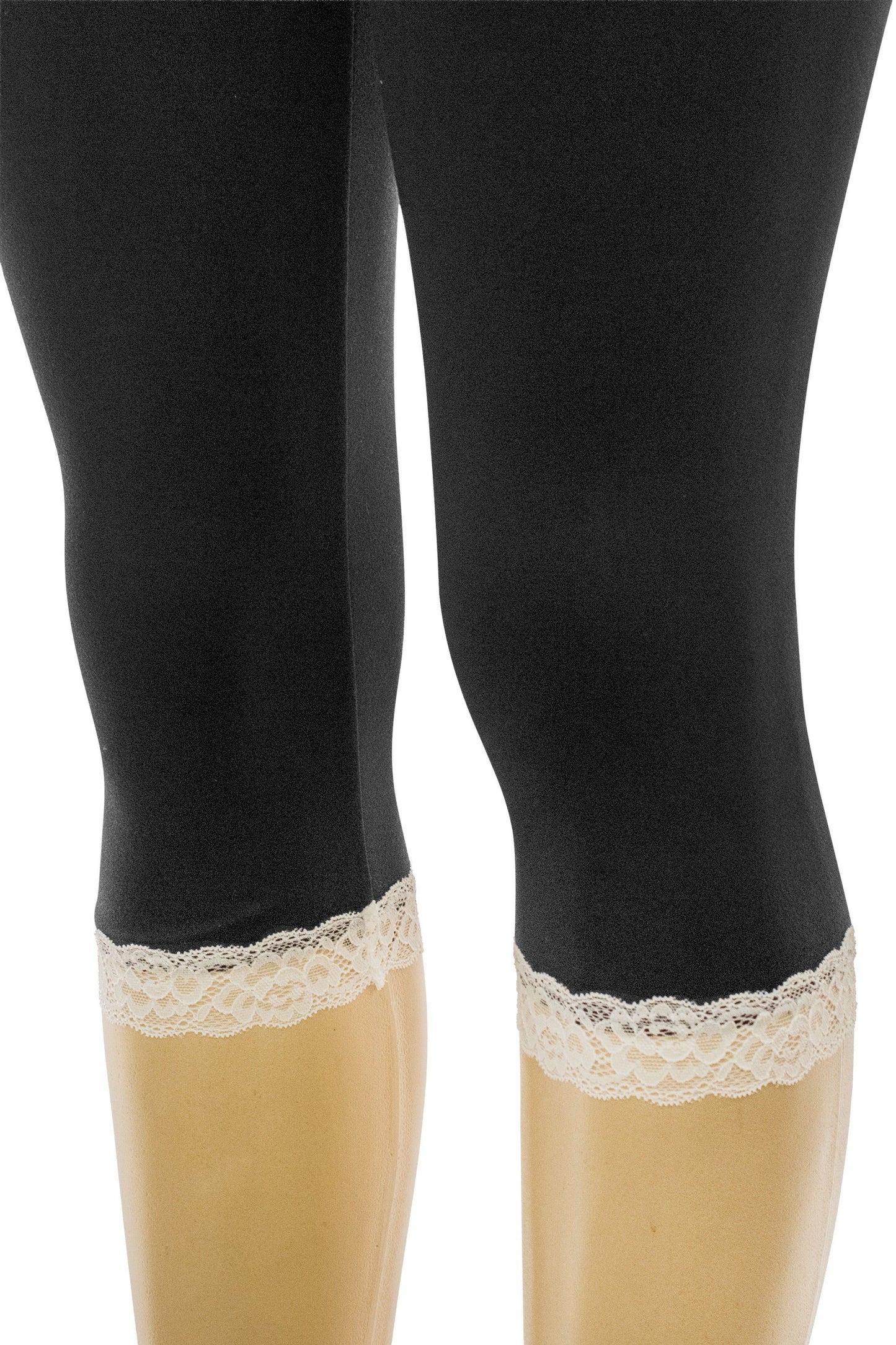 Lace Trim Capri Bottoms