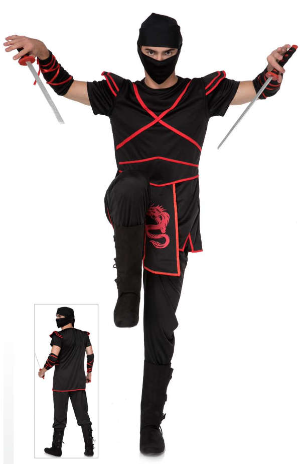 Ruthless Ninja- BlackRed (76609)