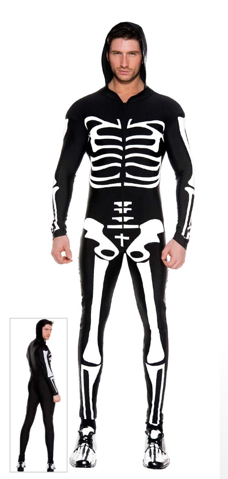 Men's Skeleton Bodysuit (76630)
